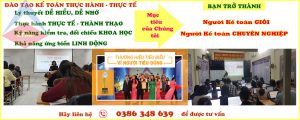 Khóa học kế toán tại Đáp Cầu Bắc Ninh