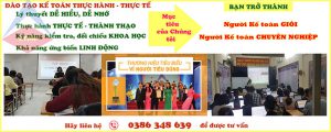 Lớp học kế toán thuế tại Suối Hoa Bắc Ninh